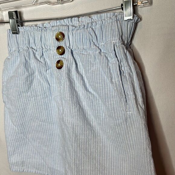 Urban Outfitters Blue/White Stripe Mini Skirt. Size XS. - Picture 2 of 6